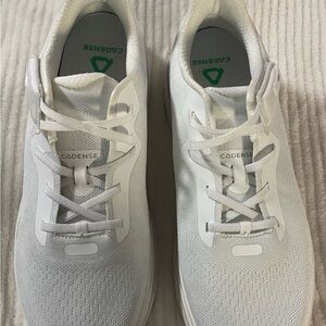 Cadense Men's White Athletic Adaptive Shoes-Size 14US-Lace Up